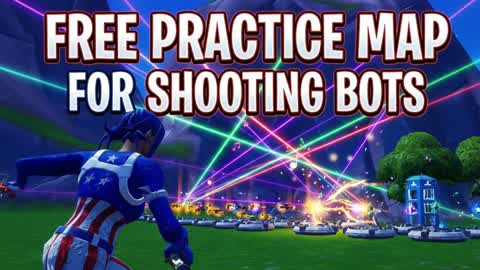 Free practice map for shooting bots