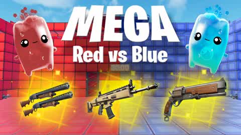 MEGA RED VS BLUE 🔴🔵