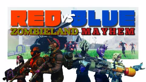 🔴RED VS 🔷BLUE 🧟‍♀️ZOMBIELAND 🎃MAYHEM