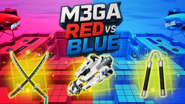 M3GA RED VS BLUE 🔴🔵