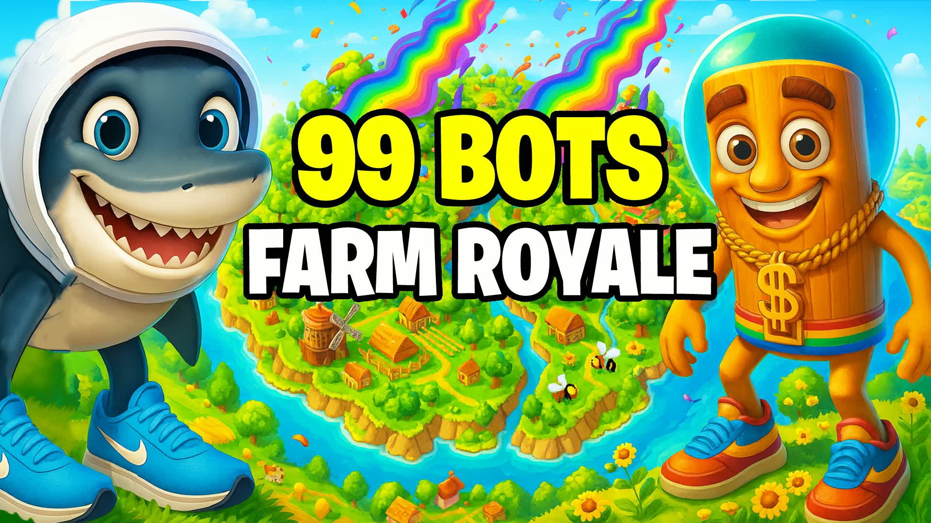 INFINIT 99 BOTS ROYAL👑GUNS & CARS⚔️FFA