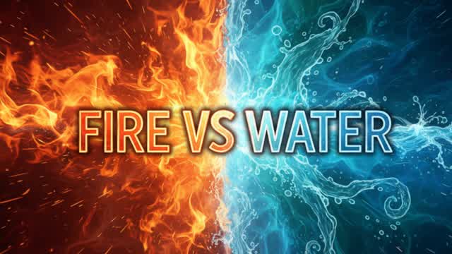 💦 Blazing FIRE 🔥 VS WATER