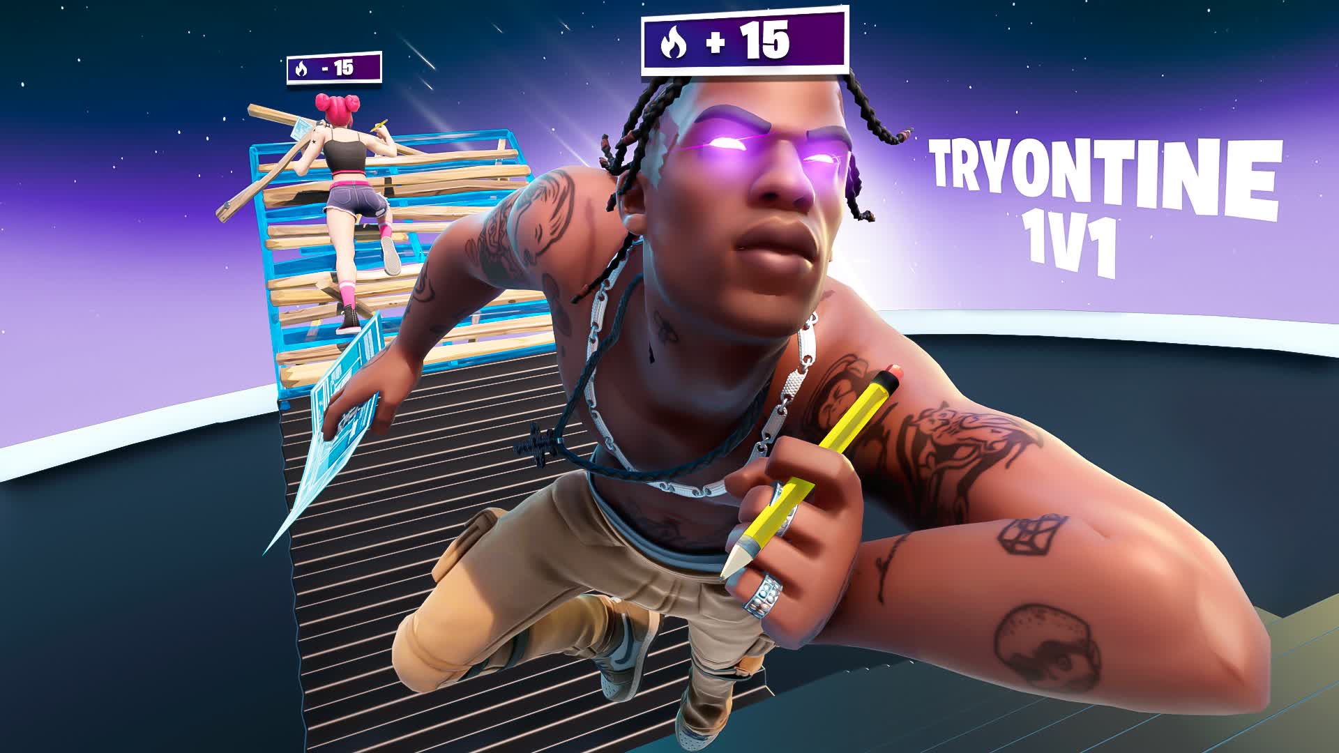 1v1 Build Fight [Tryontine]