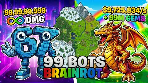 99 BOTS: BRAINROTS 🧠💪