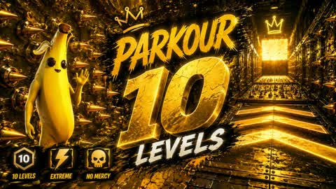 HARD 10 LEVELS PARKOUR (2939) 😈
