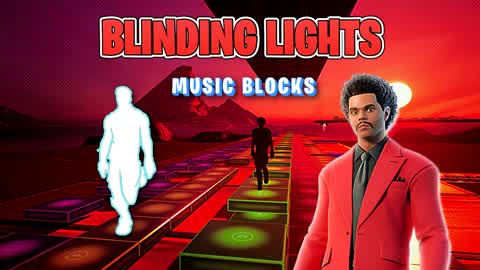 Blinding Lights Music Blocks Cover