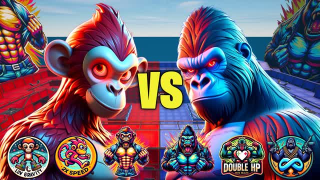 Capture 1 – MONKEY VS GORILLA🔴🔵