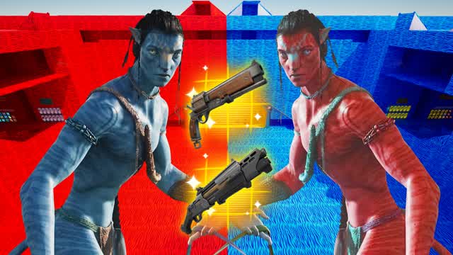 ⭐NEW COLLAB AVATAR RED VS BLUE 🔴🔵