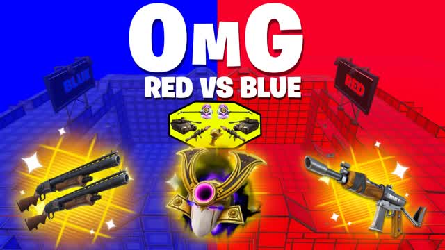 OMG Red vs Blue Hero 🔴🔵