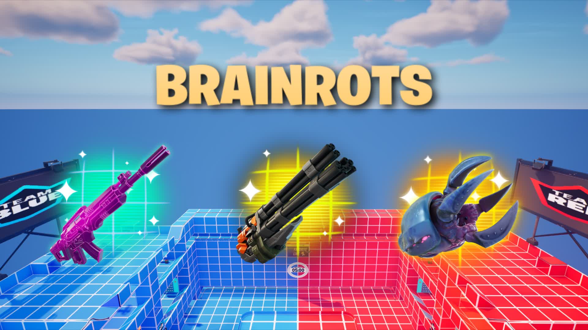 BRAINROTS RED VS BLUE 🔵🔴SKYFOXXUEFN