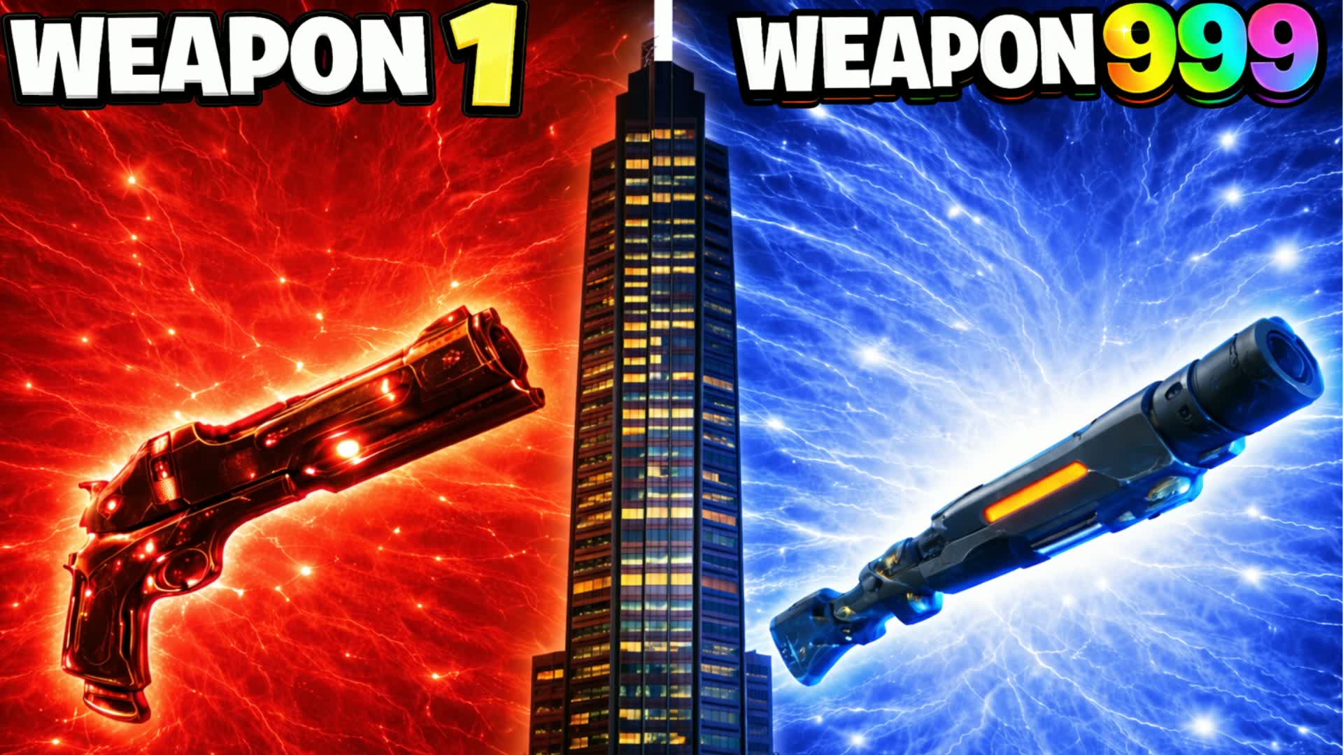 😎レッド VS ブルーガンゲーム🔫ワンショット