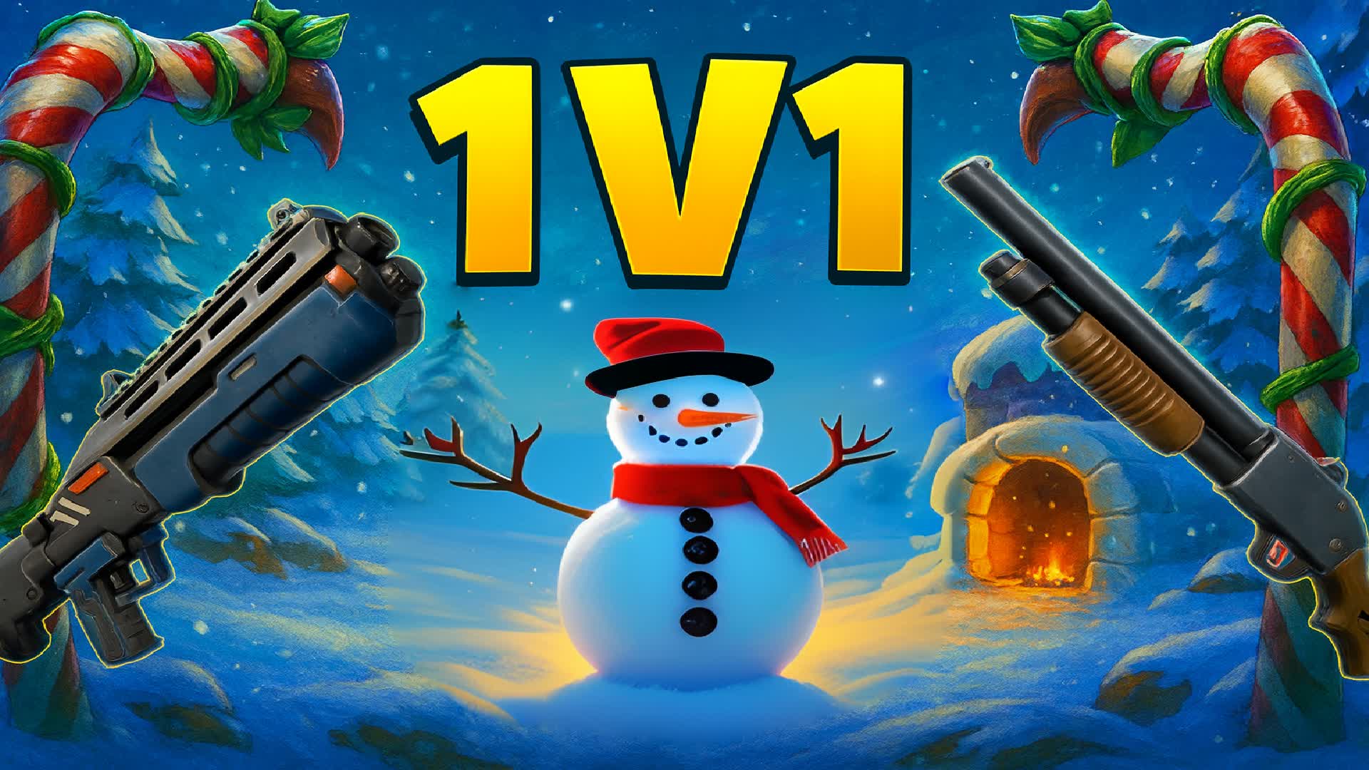 ☃️ Chilly Winter 1V1 ☃️