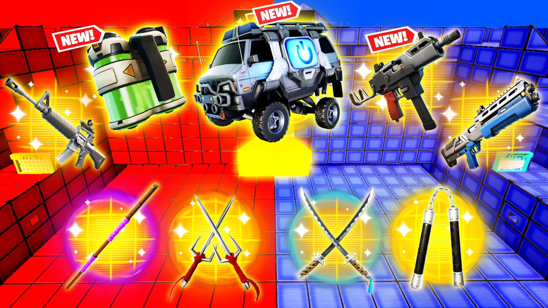 NEW COMBAT - TMNT - RED VS BLUE 🔴 🔵