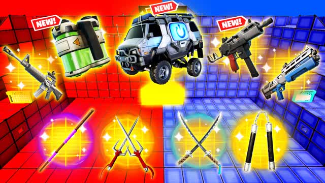 NEW COMBAT - TMNT - RED VS BLUE 🔴 🔵