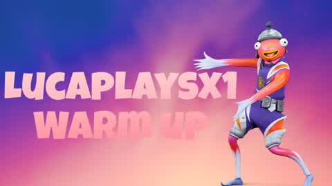 LucaPlaysX1 warm up