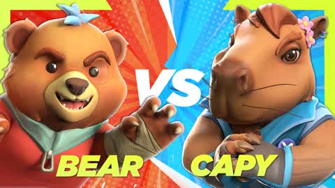 RED VS BLUE - BEAR VS CAPY