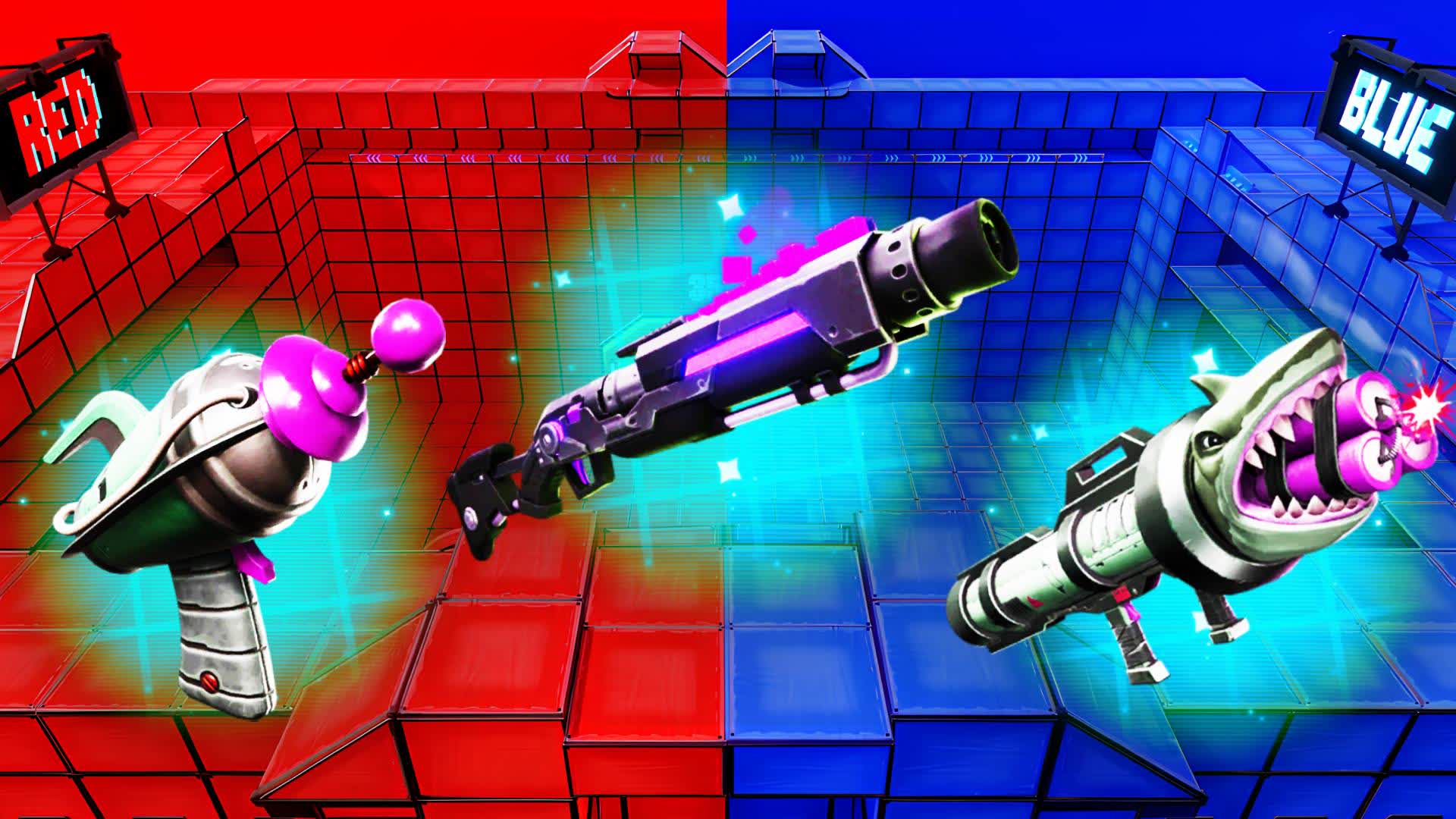 HYPER MEGA RED VS BLUE