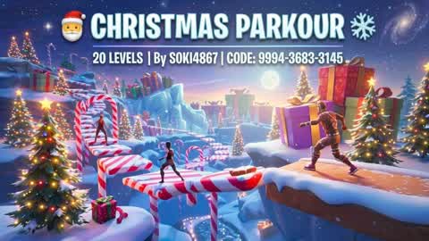 🎄 CHRISTMAS PARKOUR 🎅 | 20 LEVELS ❄️