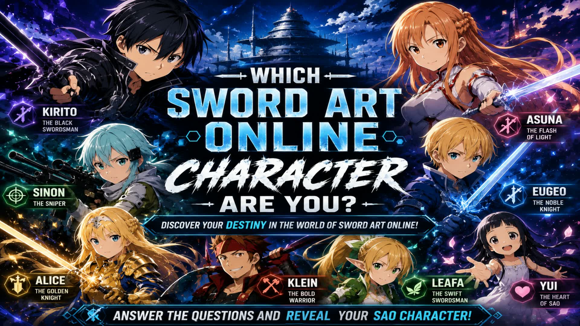 Which Sword Art Online Character Are You