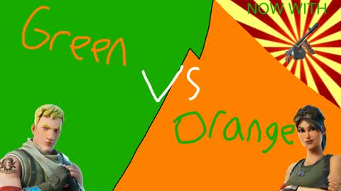 (OG DRUM GUN) Green VS Orange TDM