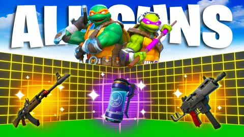 ALL GUNS ⭐ TMNT - FREE FOR ALL (CARS)