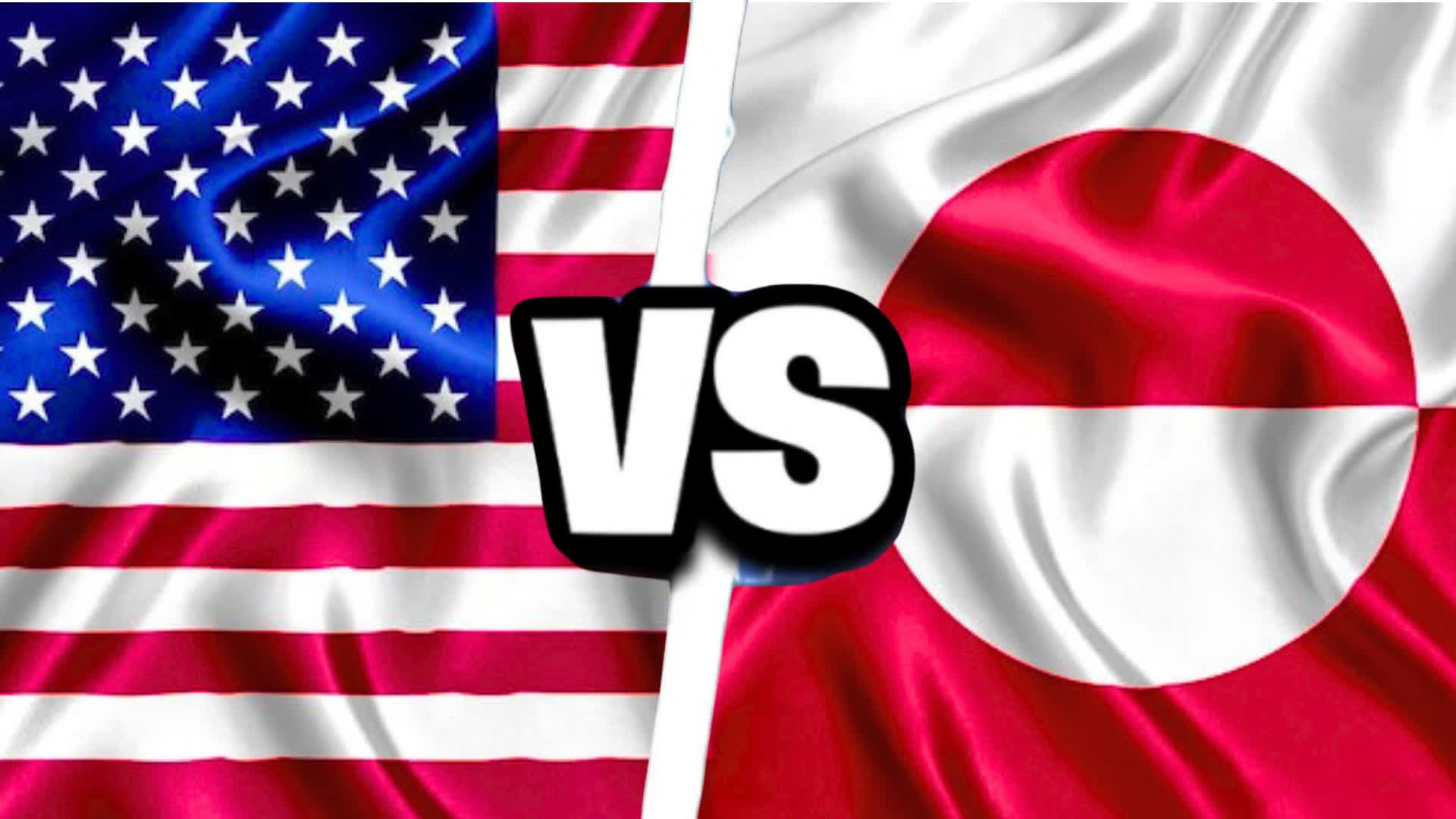 US VS GROENLAND 🔴🔵