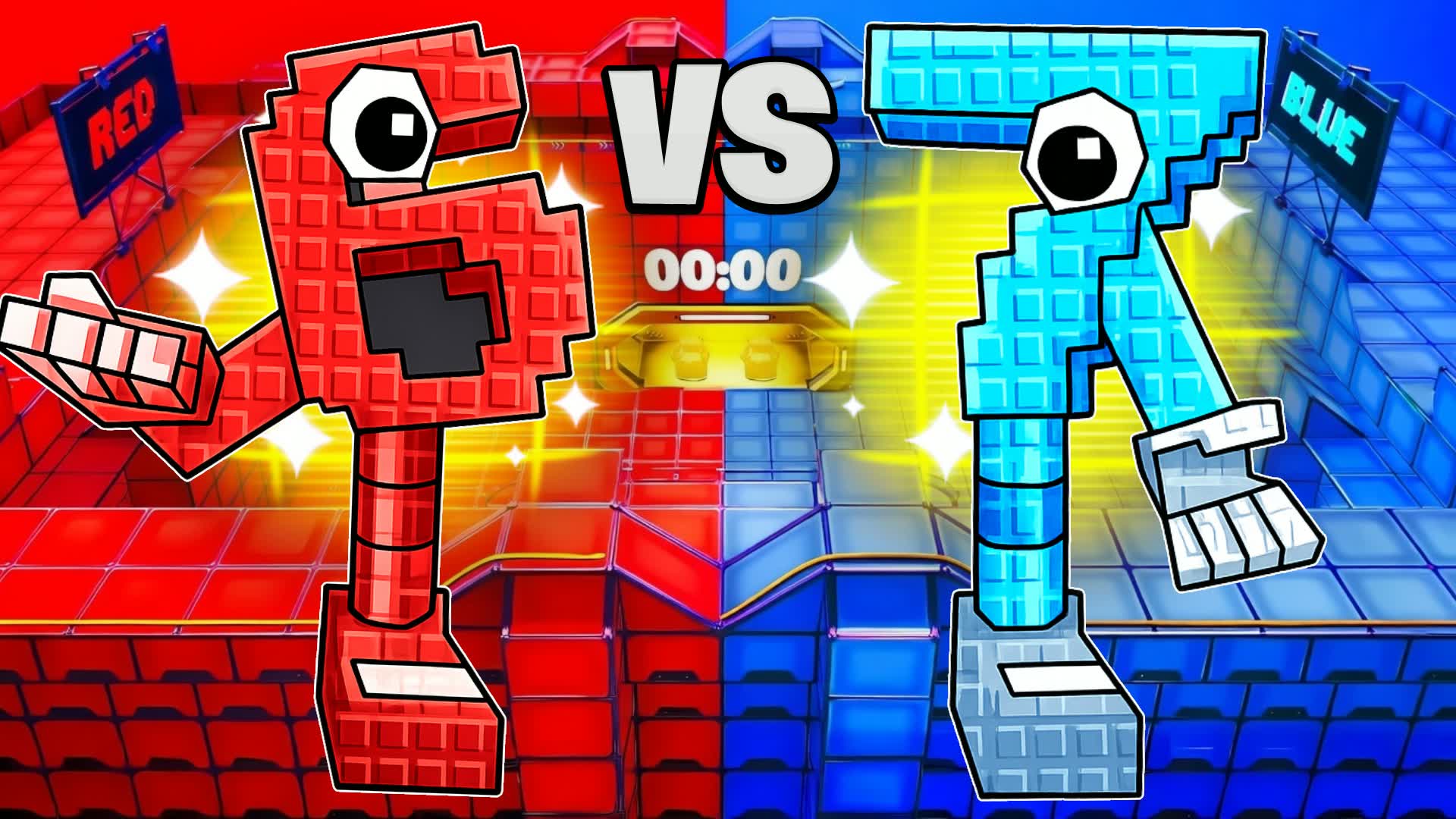 スーパー67 レッド vs ブルー 1v1 🔴🔵