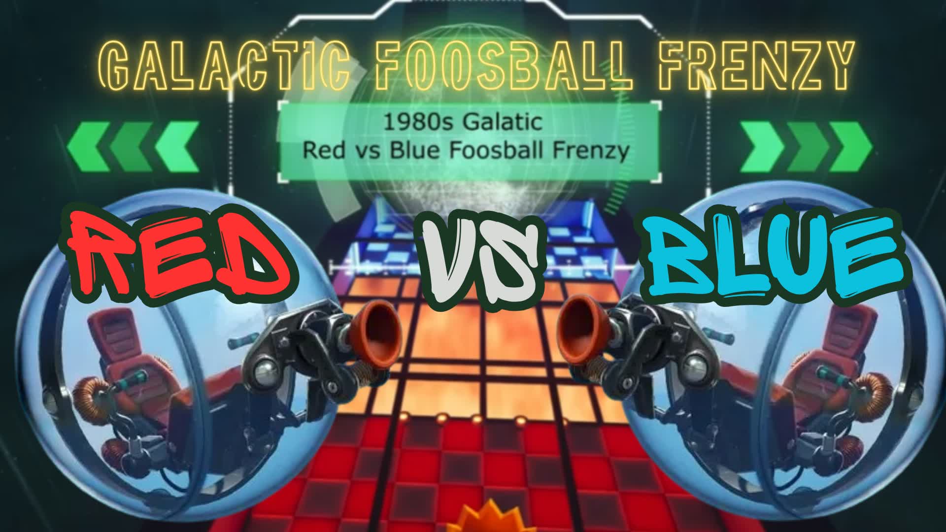 🔴Galactic Red vs Blue Foosball Frenzy🔵