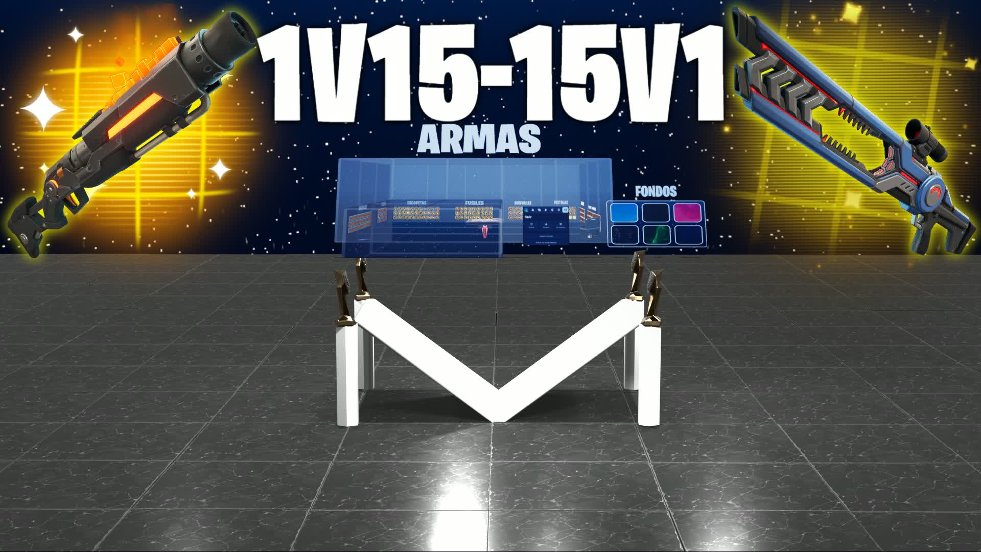 1V15-15V1 1038-0256-9478 by syllek-7 - Fortnite Creative Map Code ...