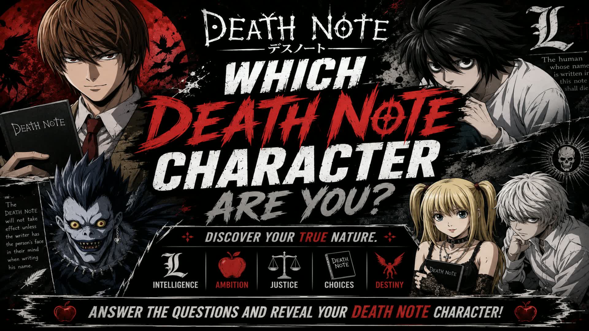Which Death Note Character Are You?