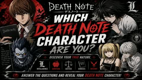 Which Death Note Character Are You?