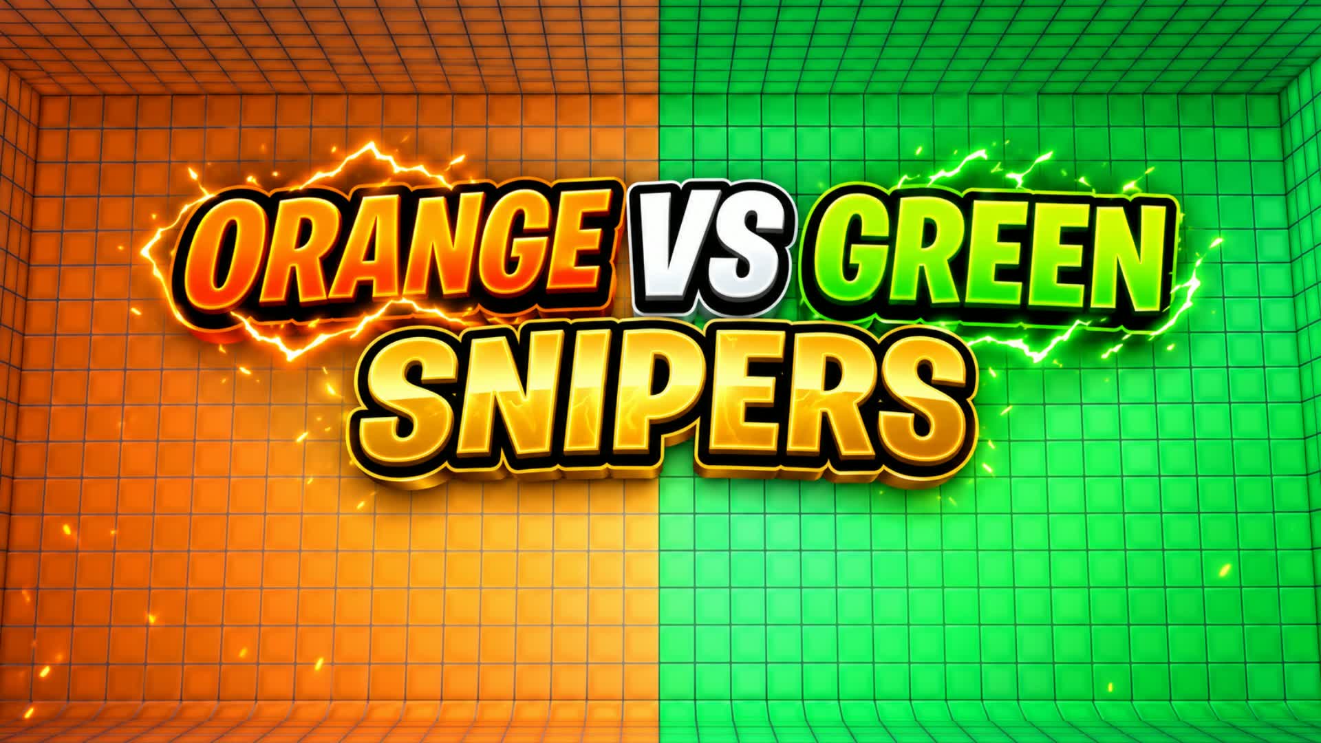 GREEN VS ORANGE SNIPERS