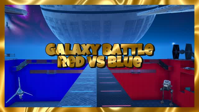 Galaxy Battle Red vs Blue