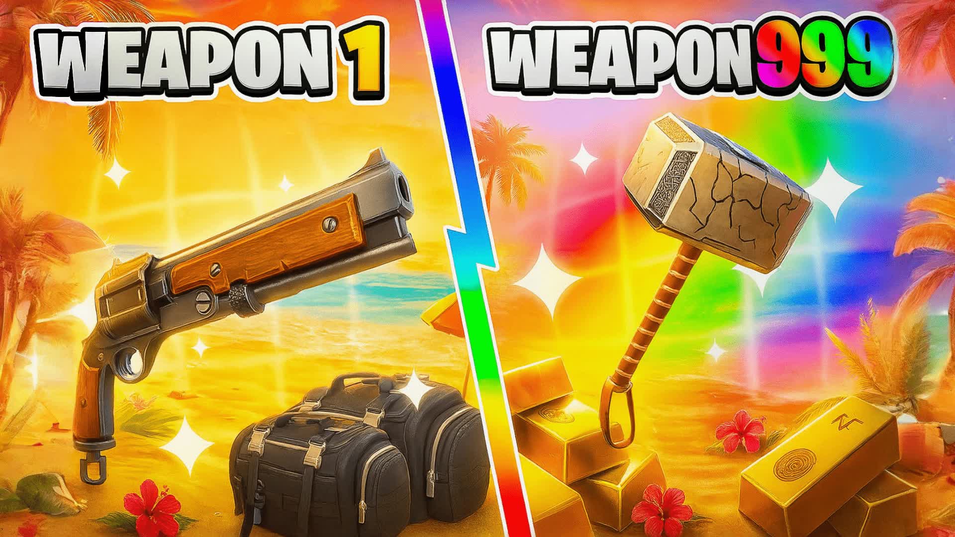 🌊Beach☀️Gun Game ONE SHOT⭐️HERO