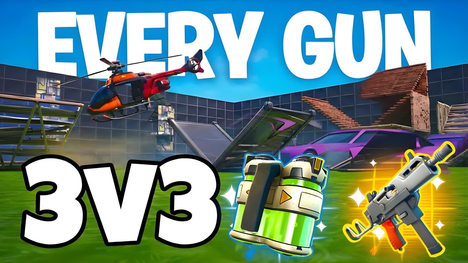 ALL GUNS 3V3 TOKA EVERY GUN