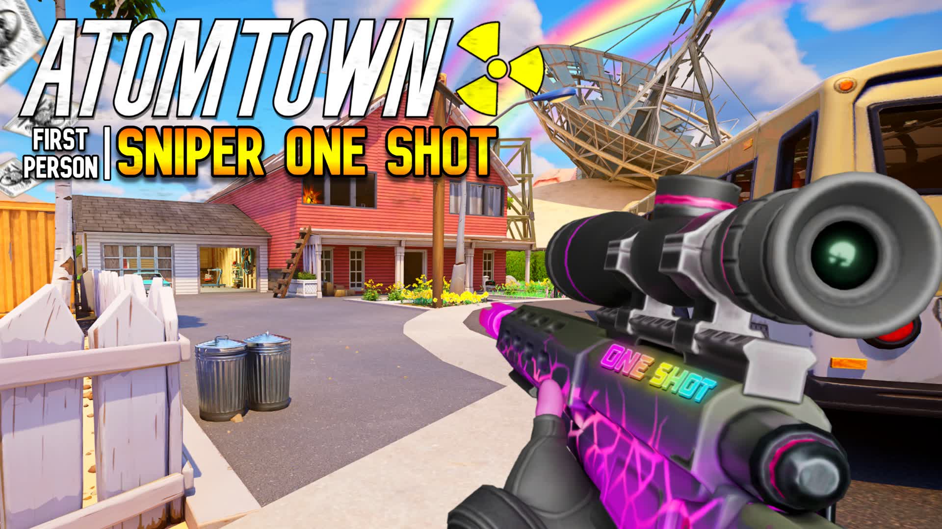 ATOM TOWN - First Person Sniper One Shot