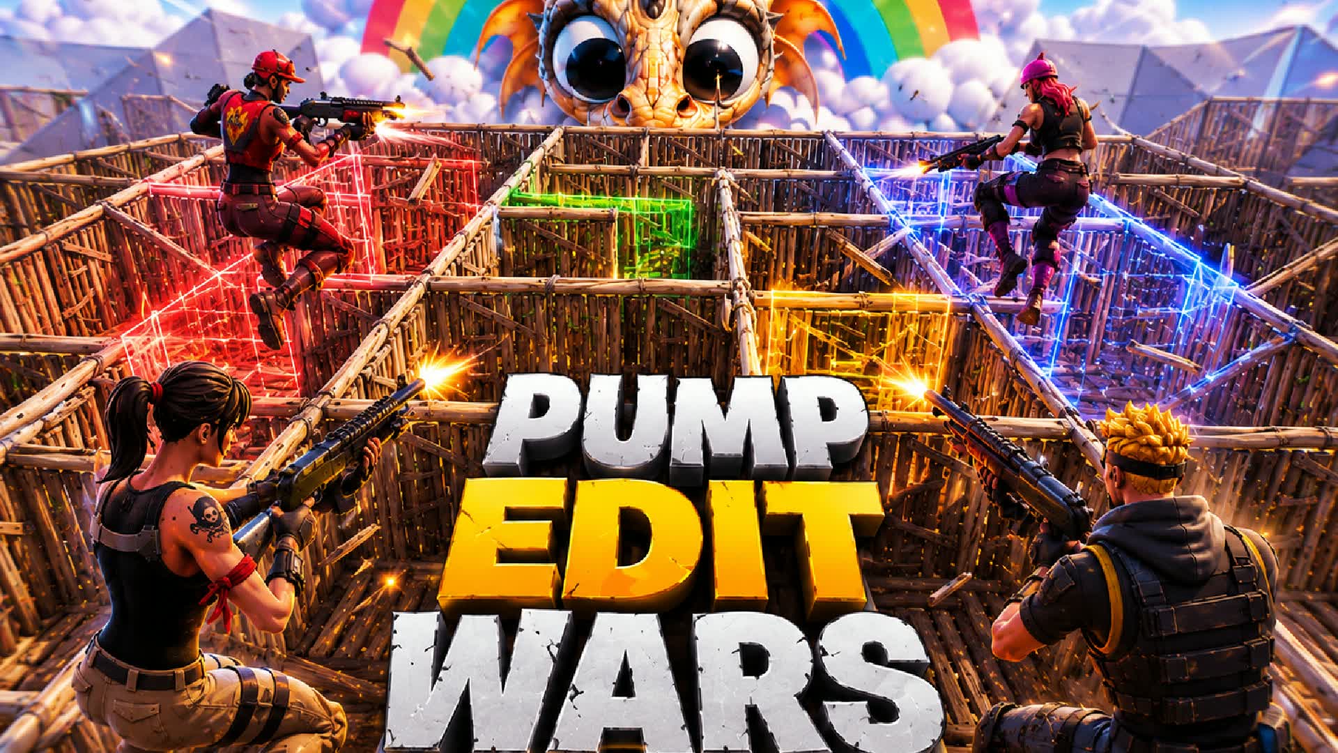 SUPER POWERS PUMP EDIT WARS