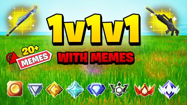 1V1V1 MEME PVP 1V2 2V1 REALISTIC FFA