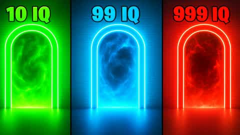 1 IQ vs 9999 IQ Escape