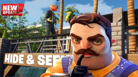 Strange Neighbor Hide and seek!