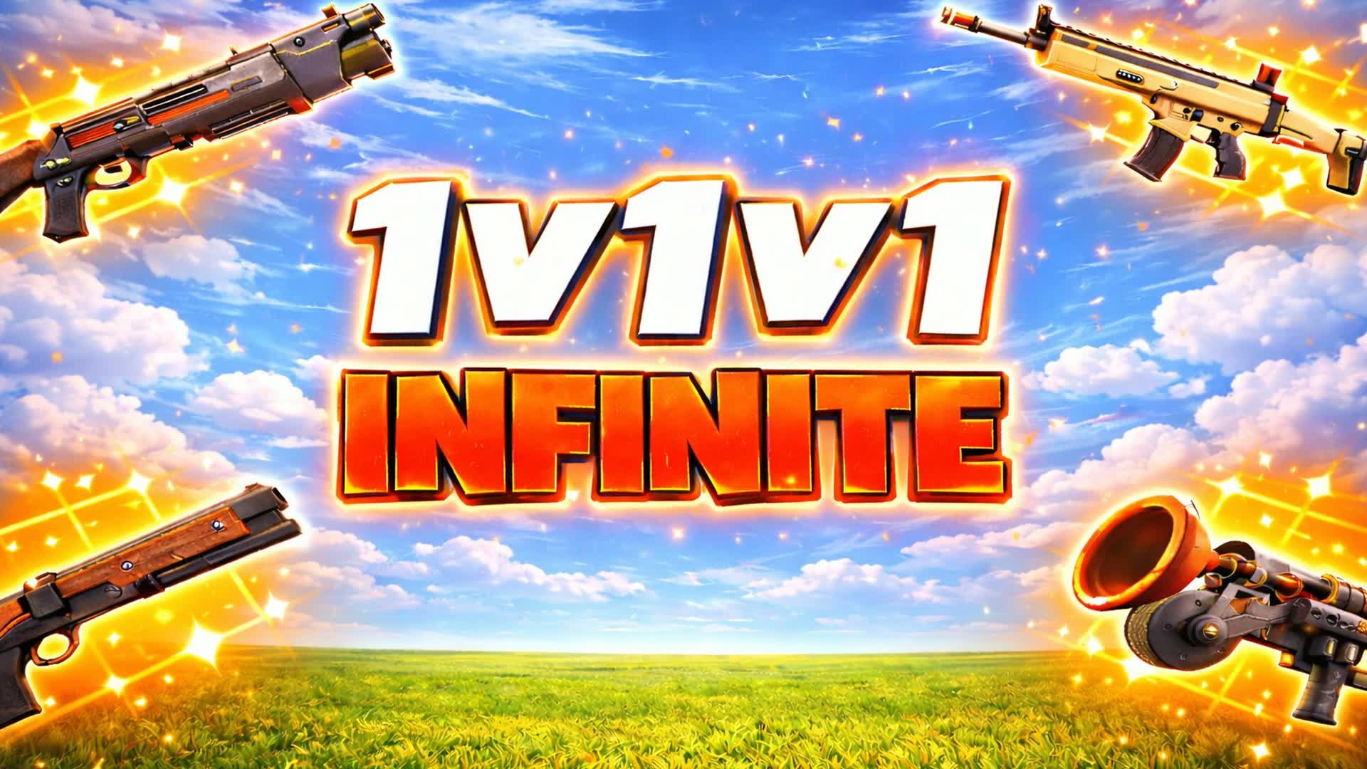 1V1V1 無限 – 建築バトルのフリーフォーオール