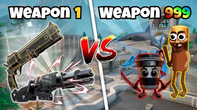 🎯GUN GAME🔫 BRAINROT & MEMES 😂