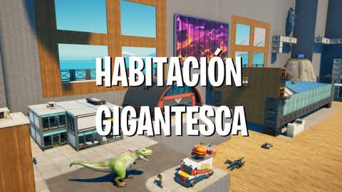 Habitación gigantesca.