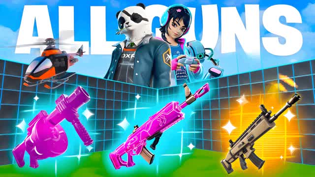 SIMPLE 1V1 FFA - ALL GUNS & VEHICLES