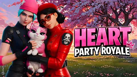 PARTY ROYALE HEART