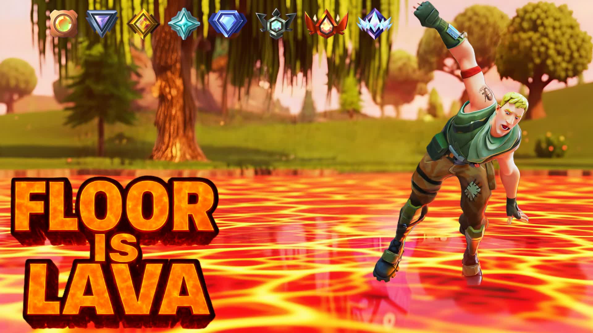 Floor is Lava ZoneWars (UPDATE)