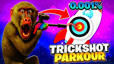 CRAZY TRICKSHOT PARKOUR🎯(75 LEVELS)