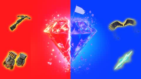 CUSTOM DIAMOND WARS RED VS BLUE 💎