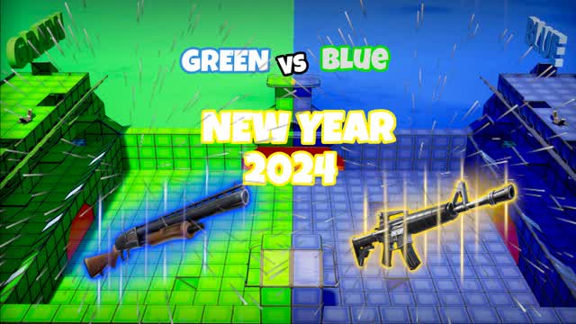 YEAR 2024 🟢GREEN VS BLUE🔵