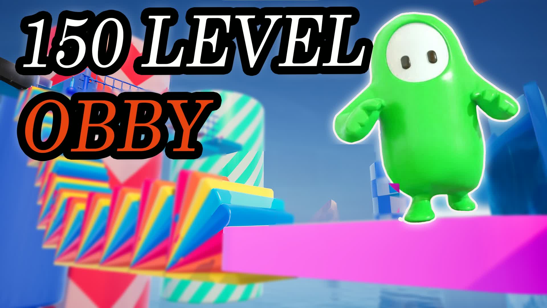 FALLGUYS 150レベル オビー パルクール